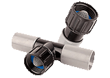 Grey Compression Fittings (.940 OD Tubing)