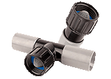 Compression Fittings Grey (.940 OD Tubing)