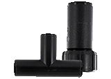 Compression Fittings Black (.700 OD Tubing)