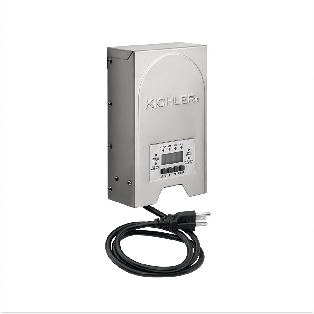 Kichler Programmable 200 W Transformer Stainless Steel 12217