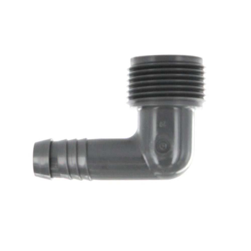 Rain Bird Acetal Swing Pipe Elbow (3/4 in. x 1/2 in. MPT x Barb ) | SBE-075