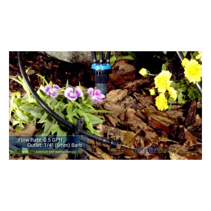 Rain Bird | XBT-05-6 | 1/2 GPH Barb Emitter Rain Bird | XBT-05-6 | 1/2 GPH Barb Emitter