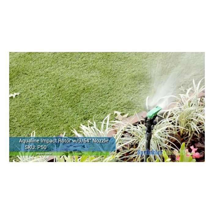 Aqualine | P50 | Impact Rotor with 9/64 in. Nozzle Aqualine | P50 | Impact Rotor with 9/64 in. Nozzle