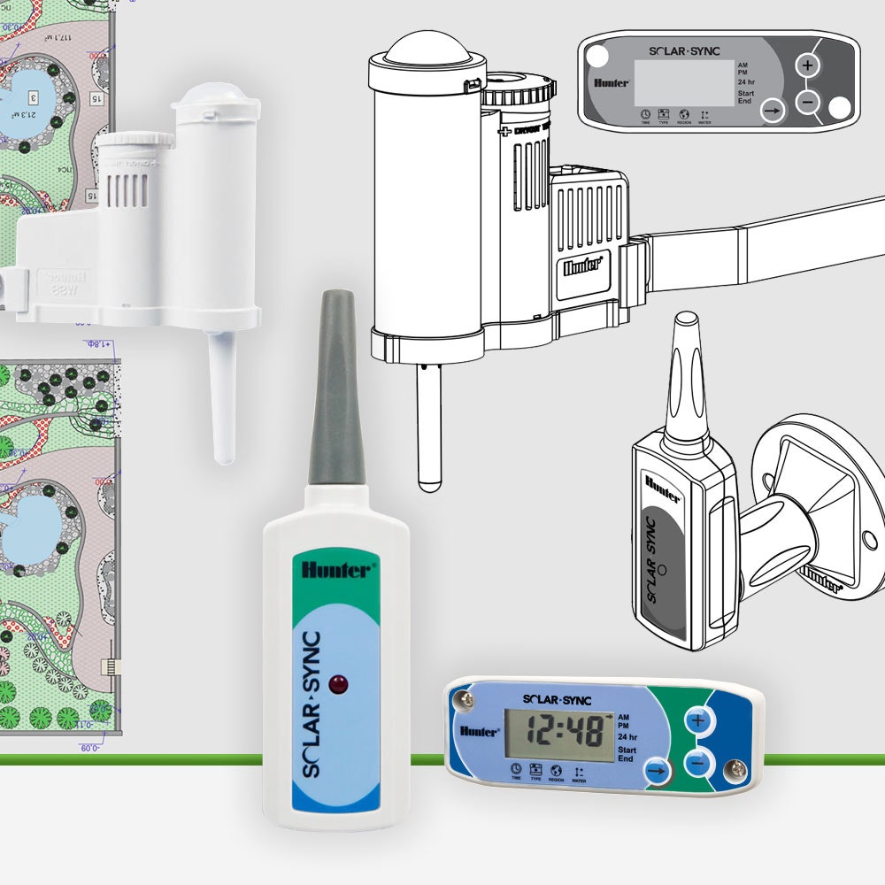 Hunter WSS Wireless Solar Sync Sensor Kit