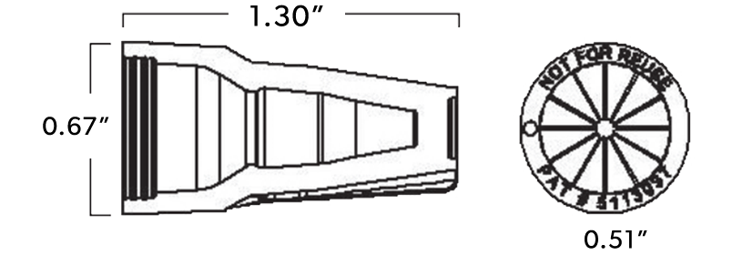 King Innovation DryConn Xtreme Waterproof Connector