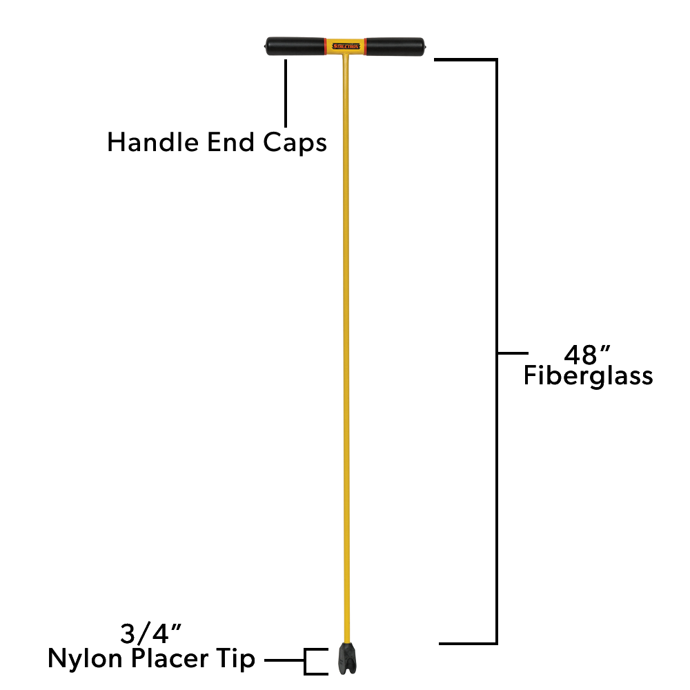 Seymour Midwest Wire and Swing Pipe Placer 48 in.